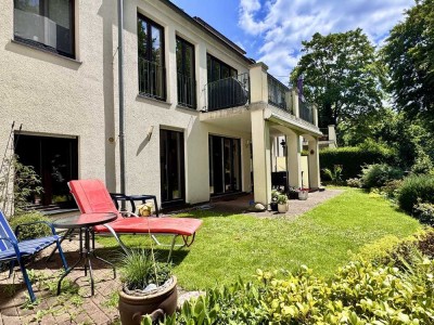 Tolle Lage! Großzügige 3-Zimmer-Wohnung mit Terrasse, Garten und Blick ins Grüne in