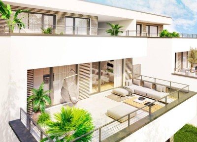 Heimkommen und aufatmen! großzügige 3-Zimmer Terrassenwohnung in sonniger Ruhelage - Erstbezug