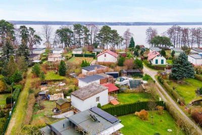 Nahe dem Schwielochsee! Keller/Tiefgarage, Einbauküche, Kamin, Terrasse - Ferienbungalow in Sawall