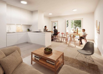 Vorhang auf! Wohnen am oberen Hausfeld - 2 Zimmer Traum (T2.35)