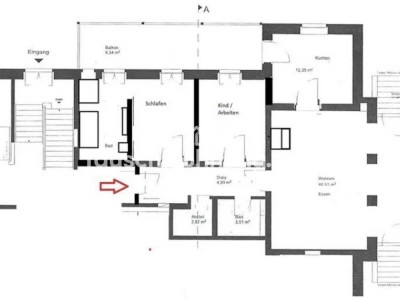 Tauschwohnung: 3,5 Zi, am Park, Kamin, Balkon, Garten. Gg 4,5+ Zi Whg/Haus