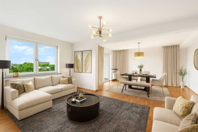 Großzügige 4-Zimmer-Wohnung mit Aufzug, Blick über den Zoopark und vielen Nutzungsmöglichkeiten!