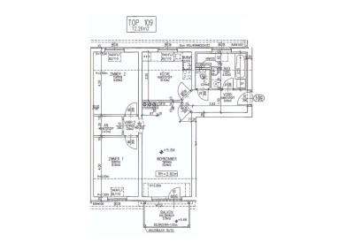 3-Zimmer-Wohnung mit Balkon, Top 109