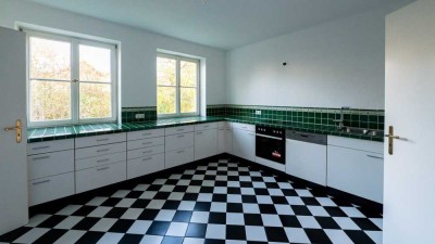 Exklusive 5,5-Zimmer-Obergeschosswohnung mit historischem Flair