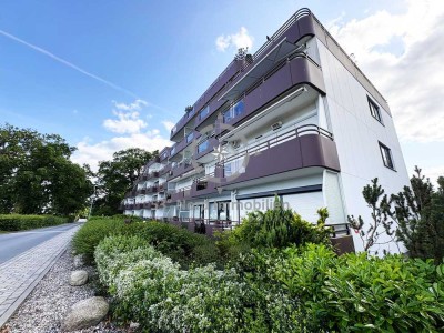 Top Lage! Sonne,Sand&Meer: komfortable Wohnung mit Balkon direkt am Strand und seitlichem Meerblick