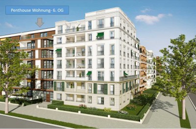 Exklusive Penthouse Wohnung am Kurfürstendamm mit 60 m² Terrassenfläche