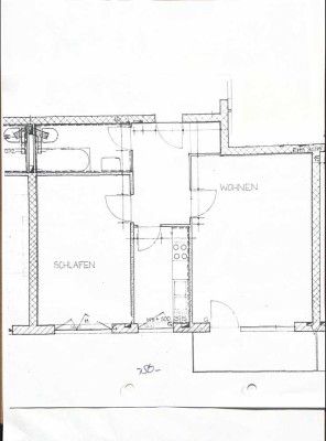 Schöne 2-Zimmer-Wohnung mit Balkon in zentraler Lage