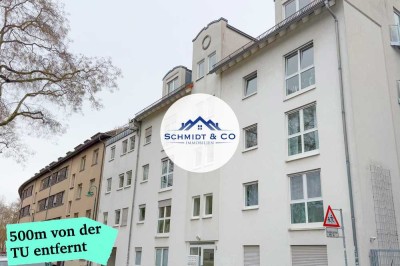 Apartment nahe TU inkl. Tiefgaragenstellplatz