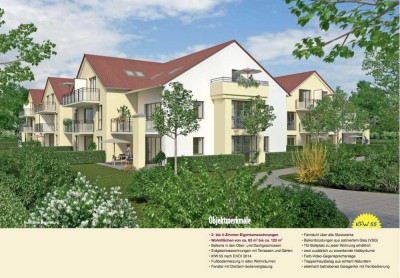 Provisionsfrei: Gut vermietete 2-Zi Whg mit 2 Bädern