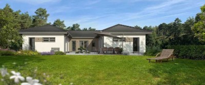 Bungalow mit Atrium