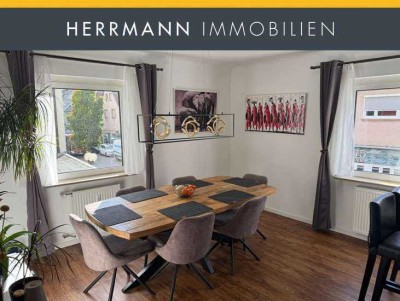 Großzügige 4-Zimmer-Wohnung mit ca. 40 qm Terrasse – saniert, großzügig und zentral in Fellbach