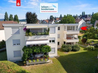 Die Ruhe und den See genießen -
sonnige 3,5 Zimmer Eigentumswohnung