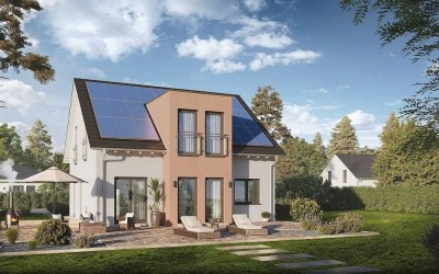 160m² * 5 Zimmer * Junge Familien bauen zukunftssicher mit allkauf