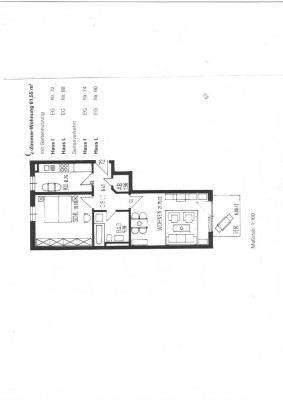 Barrierefreie 2-Zimmer-Wohnung in Götz mit Gärtchen