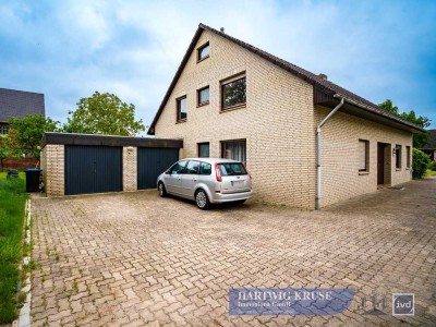 EDV-Nr.: 12298 - vermietetes Dopplhaus mit Doppelgarage, Terrasse und Loggia in Drochtersen OT