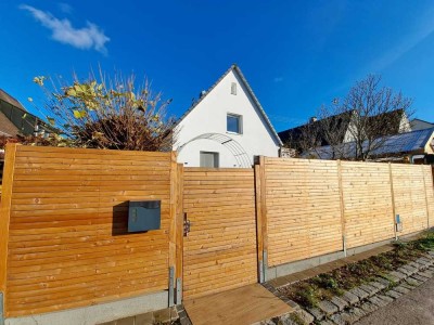 Modern sanierte Doppelhaushälfte (3,5 Zi.) mit Einbauküche & Komfortausstattung – Mering