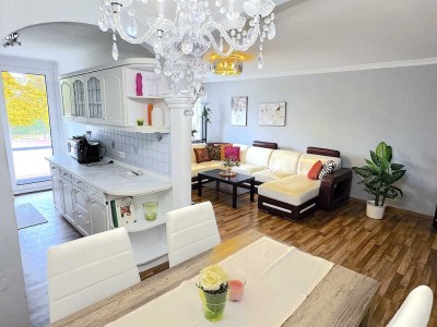 vollmöblierte 3-Zimmerwohnung Maisonette-Wohnung zu vermieten