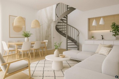 4 Zimmer Wohnung mit Dachgarten