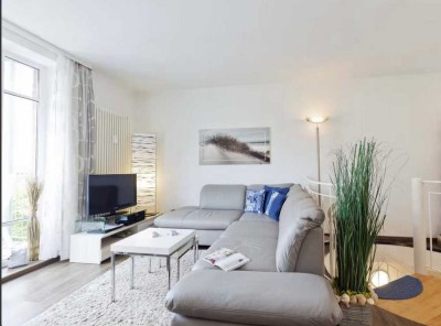 Gelegenheit - 3-Raum-Komfortwohnung über 2 Etagen in unmittelbarer Nordstrandnähe