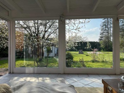 3 Familienbauernhaus mit Kamin und Wintergarten für Handwerker
