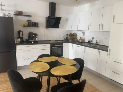 Wunderschöne und helle 2,5-Zimmer-Neubauwohnung mit großer Terrasse