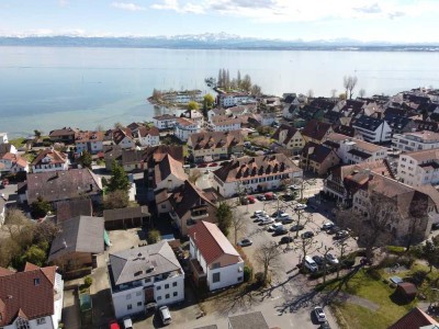 Gepflegte, vollmöblierte 1-Zimmer-Wohnung in Immenstaad (mit Teilseesicht und Wallbox)