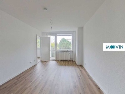 Lichtdurchflutete 1-Zimmer-Wohnung mit BALKON