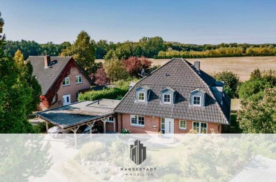 Ihr Familienglück beginnt hier: großzügiges Einfamilienhaus mit traumhaftem Feldblick