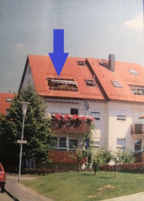 Exklusive 4-Raum-Maisonette-Wohnung mit Balkon in Welzheim