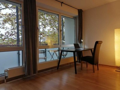 Möblierte 2 Zimmer-Wohnung bei Zoo mit EBK Badzimmer Garage