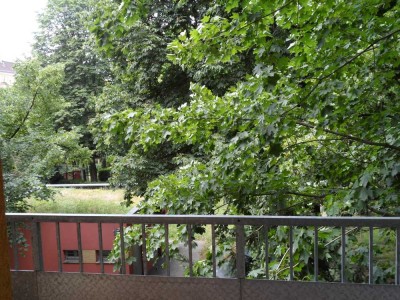 Grünblick!  2-Zimmer-Wohnung mit 2 Balkonen in Friedrichshain