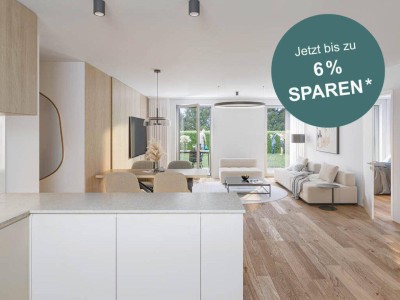 LAVITA - Early Bird Aktion - Neue Wohlfühloase: Traumhafte Garten-Wohnung mit 4 Zimmern &amp; Terrasse
