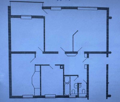 Ansprechende 4-Zimmer-Wohnung mit Balkon und Einbauküche in Bad Herrenalb