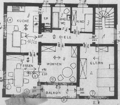 Sanierte  4-Zimmer-Wohnung mit Balkon in Berzhausen Altenkirchen