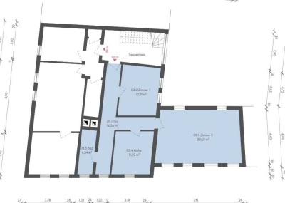 Helle und geräumige 2-Zimmer-Wohnung in Mainz-Kostheim