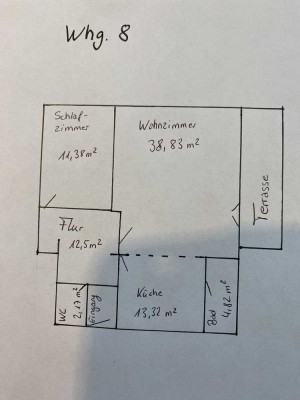 Bahnhofsnähe - 2-Zimmer-Wohnung in ruhiger Seitenstraße