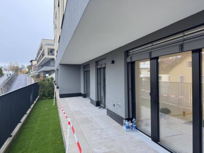 3-Zi. Garten Neubau-Wohnung im Dorf Domizil Kirchbichl mit Gartenanteil und Terrasse