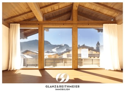 Alpenepos - Penthouse in Kitzbühel - Unikum mit Blick auf die "Streif"