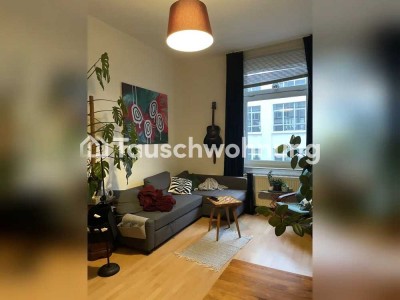 Tauschwohnung: Helle, zentrale 2-Zimmer Wohnung Nähe Schweizer Platz