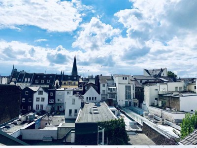 Bonn-Zentrum: 3-Zimmer-Wohnung mit Wintergarten & Panoramablick - möbliert, 1A-Lage