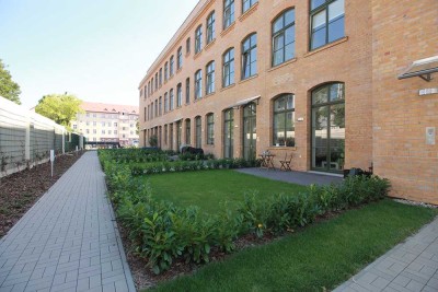 *** Charmanter Loft * 09/25 * 3 Zimmer * Garten * Fußbodenheizung * Plagwitz * Stellplatz ***
