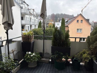 Helle, ruhige und sehr zentral gelegene 2,5-Zimmerwohnung mit Blick auf den Martinsberg