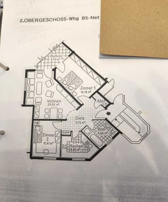 Stilvolle, vollständig renovierte 3-Raum-Wohnung mit geh. Innenausstattung mit EBK in Langenselbold