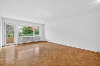 Bezugsfrei: Helle 2-Zimmer-Wohnung in Karlsruhe-Daxlanden mit Loggia und Stellplatz