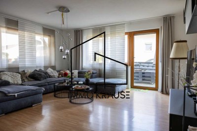 Erdgeschosswohnung mit zwei Außenstellplätzen und zwei Terrassen in Kirchardt-Berwange