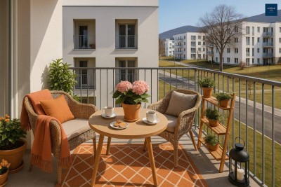 Moderne 2-Zimmer-Wohnung mit Balkon in Graz - Ihr neues Zuhause für 200.000 €!