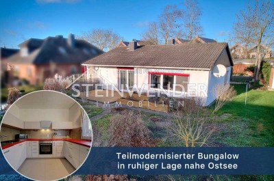 Teilmodernisierter Bungalow in ruhiger Lage nahe Ostsee