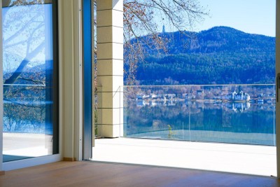 ERSTBEZUG Seewohnung mit atemberaubenden Wörthersee- und Karawankenblick