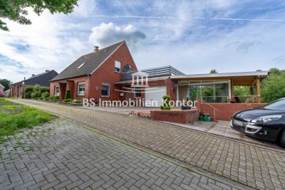 Freier Blick! Top gepfl. Einfamilienhaus mit Anbau, Wintergarten, Dachterrasse in ruhiger Lage!