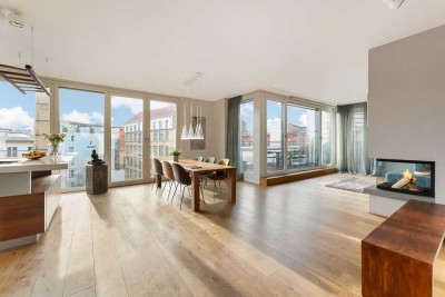 Exklusives Penthouse in Toplage von Prenzlauer Berg im beliebten Quartier von Marthashof